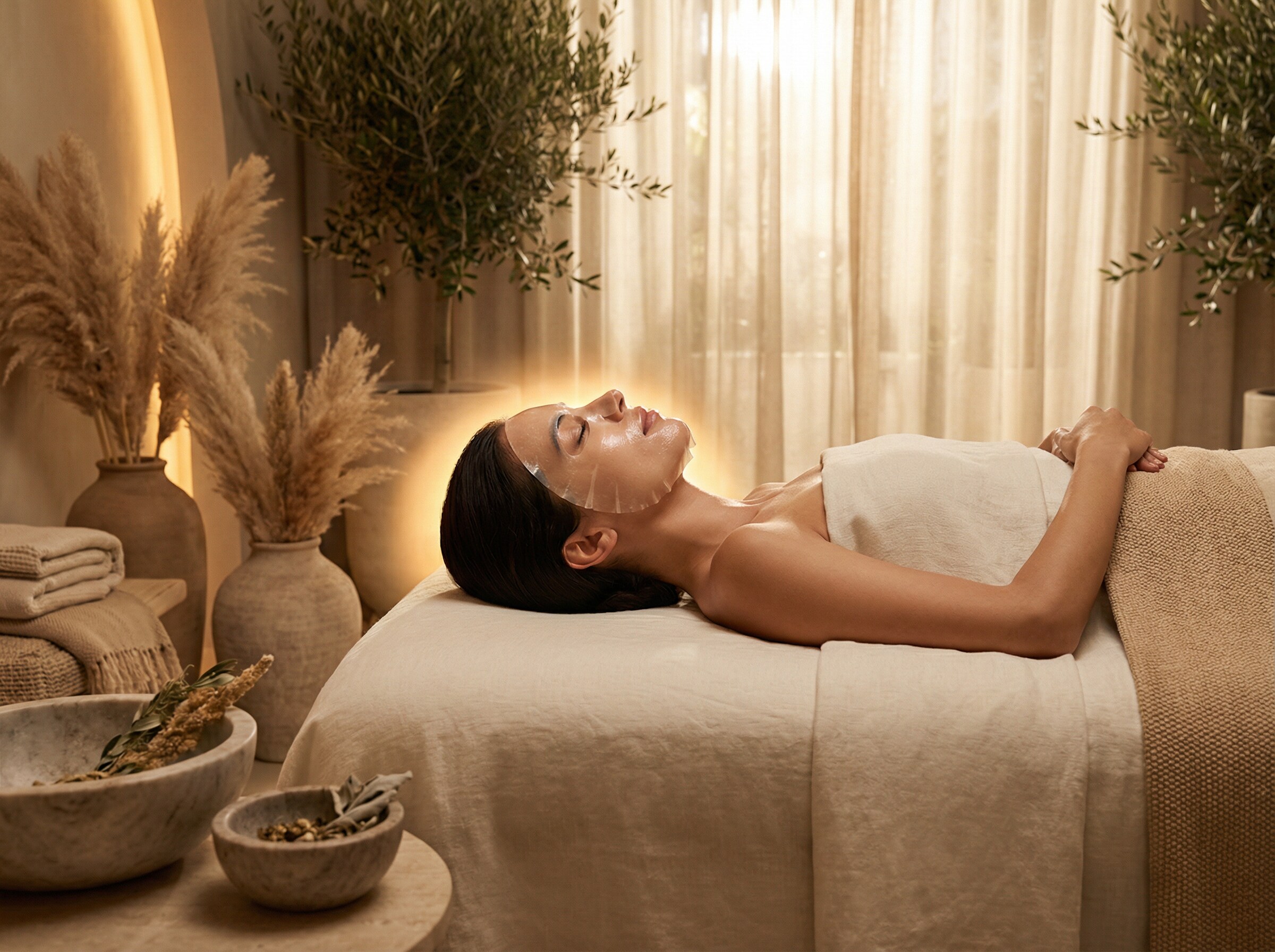 Hydrating facial treatment