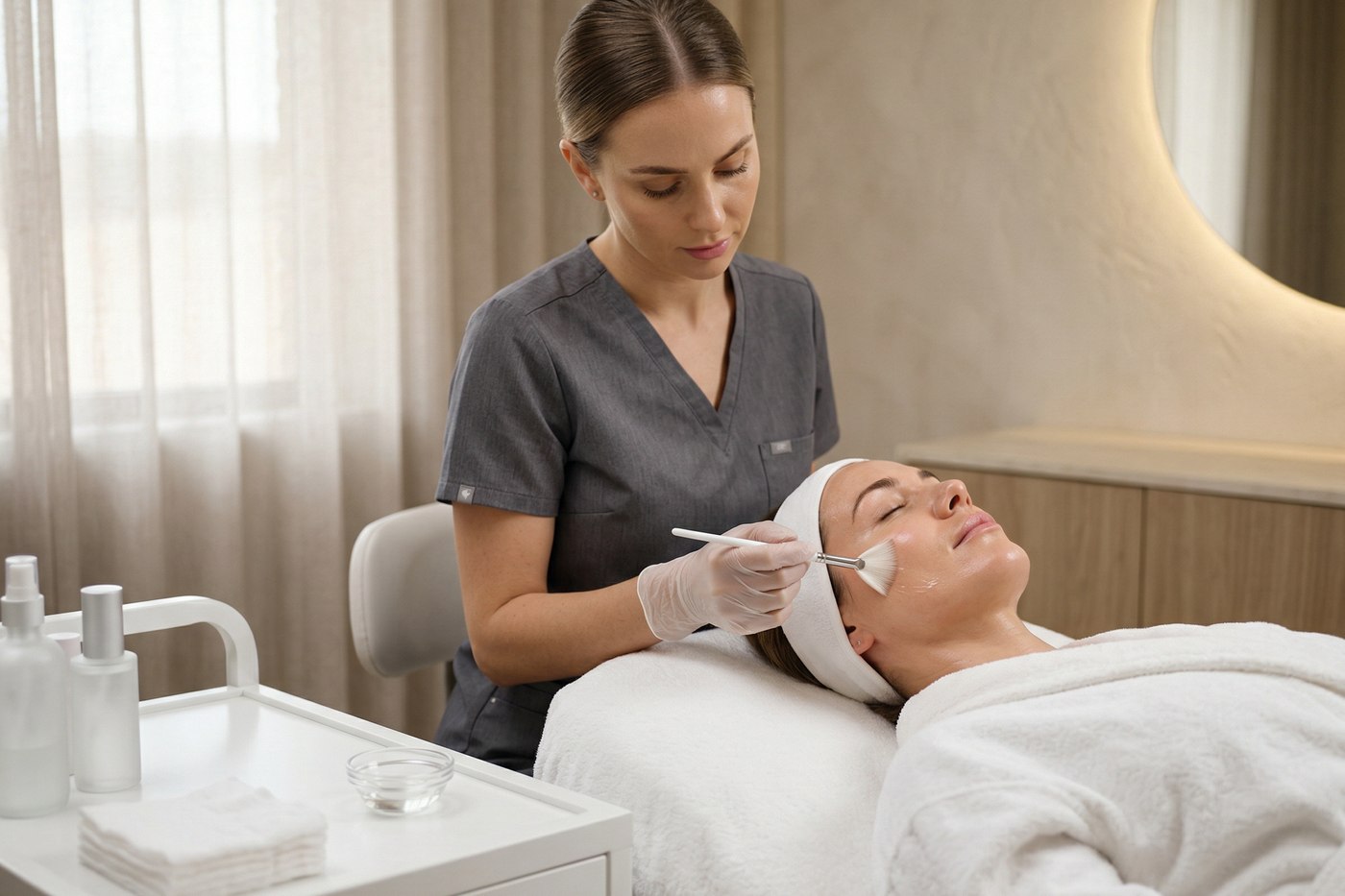 Chemical peel treatment